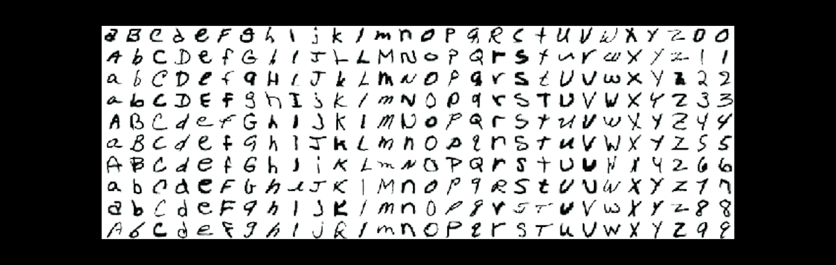 NLP: EMNIST Handwritten Character Classification